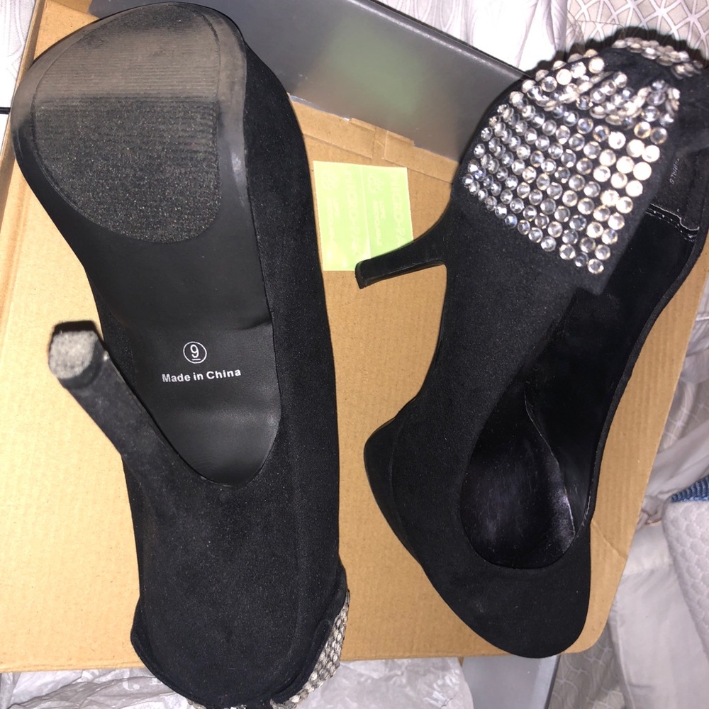 Black heels